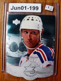 1997-98 Upper Deck Three Star Selects #T1B Wayne Gretzky Rangers