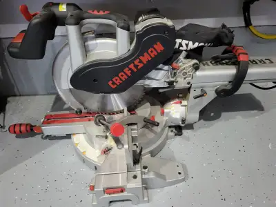 Craftsman sliding compound miter saw, View more
