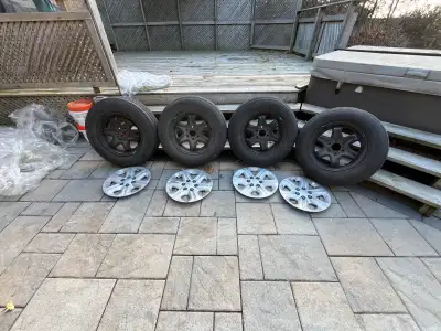 Chevrolet Traverse 2009 Brand New Tires on Rims 245/70R17-114T XL. M&S