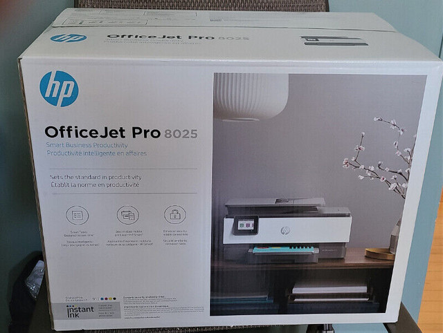 Imprimante HP Officejet PRO 8025 NEUVE Pas ouverte dans Imprimantes, Scanneurs  à Lac-Saint-Jean