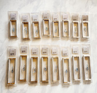 Ikea Ornas handle set 8 large 8 small pairs stainless steel NEW