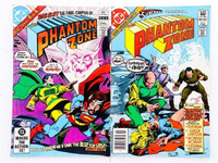 DC Comic Superman in Phantom Zone #2 Feb 1982 & #4 April 1982 ed