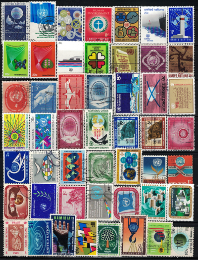 United Nations Stamps, 50 Different, View more