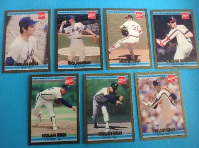 Nolan Ryan Coca Cola partial set of Baseball Cards, View more