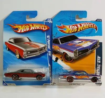 '67 Pontiac GTO. 2 Colour Variations. 2010 & 2012 Hot Wheels, View more