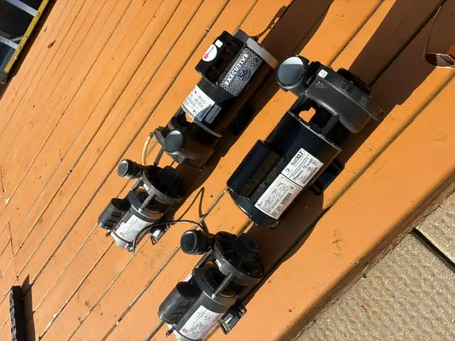 Hotub motors (4)