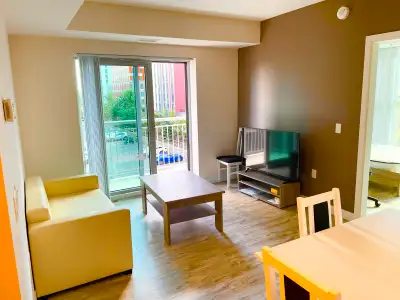 This is a cozy student 2 bedroom 1 bathroom apartment that's available for rent, which is fully furn...