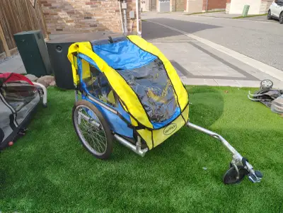 WeeRide kids bike trailer (double-seated) [Used], View more