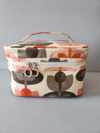 Travel Toiletry Cosmetic Bag  (Box Design)