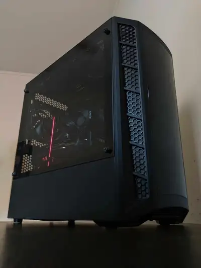 gaming PC + monitor + peripherals, View more