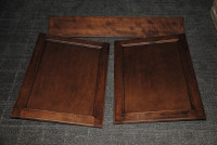 2 CABINET DOORS AND DRAWER FRONT