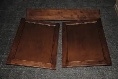 2 CABINET DOORS AND DRAWER FRONT, View more