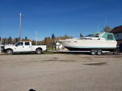 Twin 5.7 low hours , everything works sleeps 6 No trailer, can arrange to have it moved at buyers ex...
