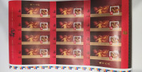 Canadian Year of the Dragon / Horse stamp sheet