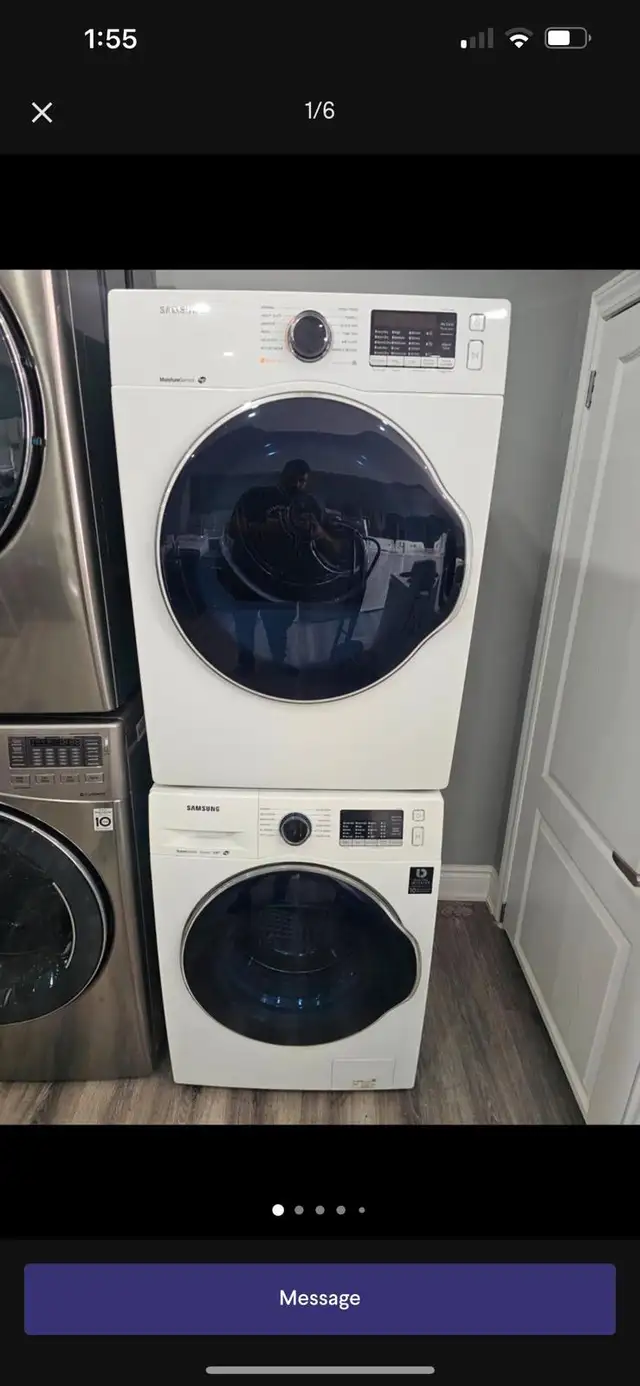 WOW!! stainless steel fridge stove washer dryer combo  in Stoves, Ovens & Ranges in Mississauga / Peel Region - Image 8