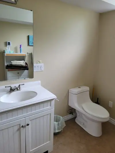 Spacious bedroom with double bed, desk, sitting srea with lounge chair. and TV. Wifi and utilities i...