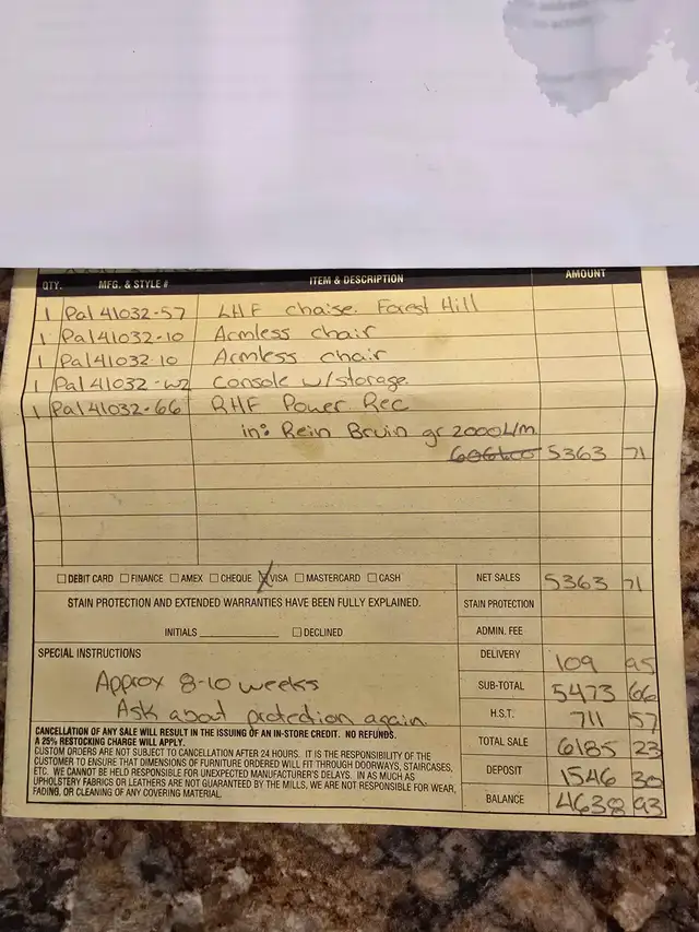 Canadian Made Palliser Couch in Couches & Futons in Stratford - Image 8