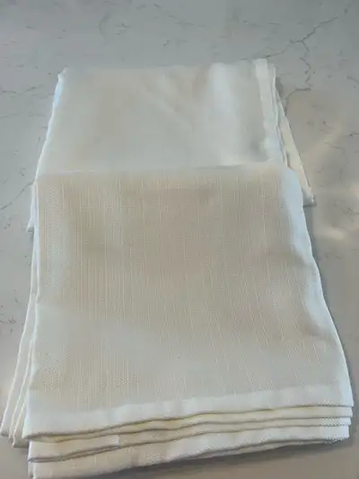 White curtains Full length 54” in new condition $10, View more