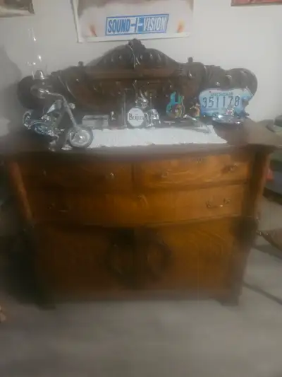 A VERY NICE RESTORED BUFFET.EARLY 1900'S, View more