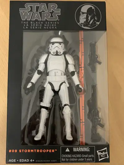 Star Wars 6” Storm Trooper #09 - Black series Figure, View more