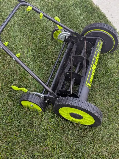 Like New Lawn Master 16" Reel Hand Push Lawn Mower, View more