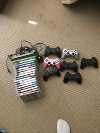 PS3 games and controllers