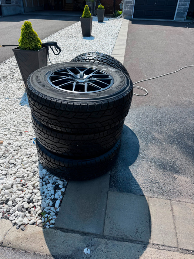 WINTER TIRES WITH FREE RIMS  JEEP GLADIATOR OVERLAND in Tires & Rims in Ottawa - Image 3