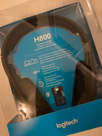 EUC: Logitech H800 Bluetooth Wireless Headset