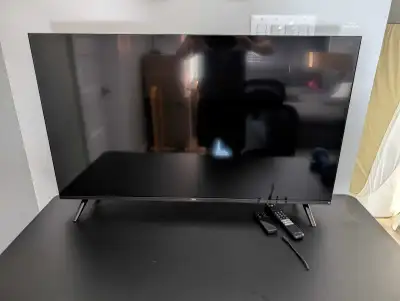TCL 42" LED TV very minimal use, View more