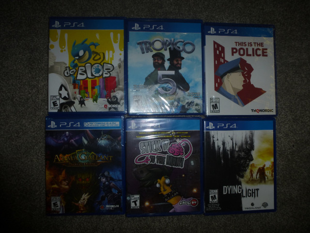 Brand New PS4 Games Sealed in Sony Playstation 4 in London
