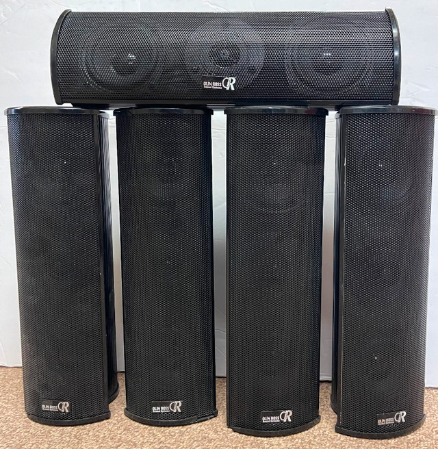 OLIN ROSS OR880 Front/Rear/Center Surround Sound Speakers Set in Speakers in Guelph