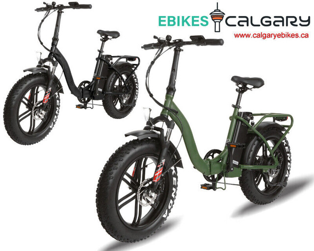 NEW FATGREEN Folding Electric Bike in eBike in Calgary - Image 3