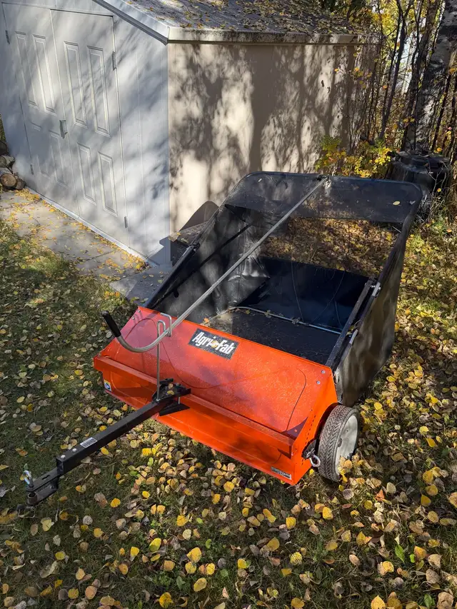 Agri-Fab 44” Tow-Behind Lawn Sweeper – $400 | Outdoor Tools & Storage ...