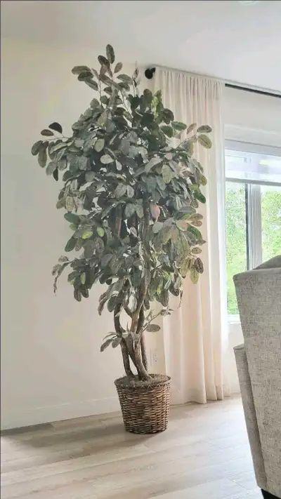 One of a kind Faux Tree standing 7' tall, View more