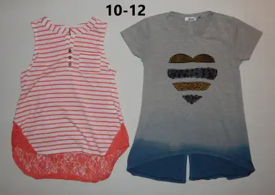 Vêtements d'été (fille) ★ taille:- 10-12--lot#⓵, View more