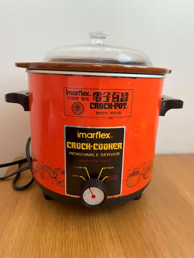 Imarflex Crock Cooker With Removable Ceramic Server, View more