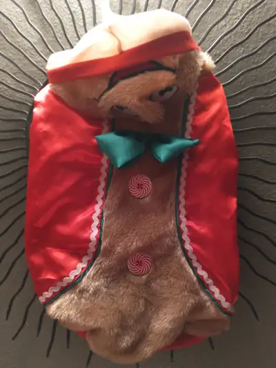 Brand new with tags Christmas dog costume in size L. Fits medium sized dogs. Please check my other a...