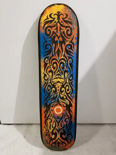 Skateboard Deck made for the trampoline! Retail price $119.99 + tx = $135 at Canadian Tire, Only ask...
