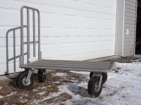 Shop cart - pneumatic tires