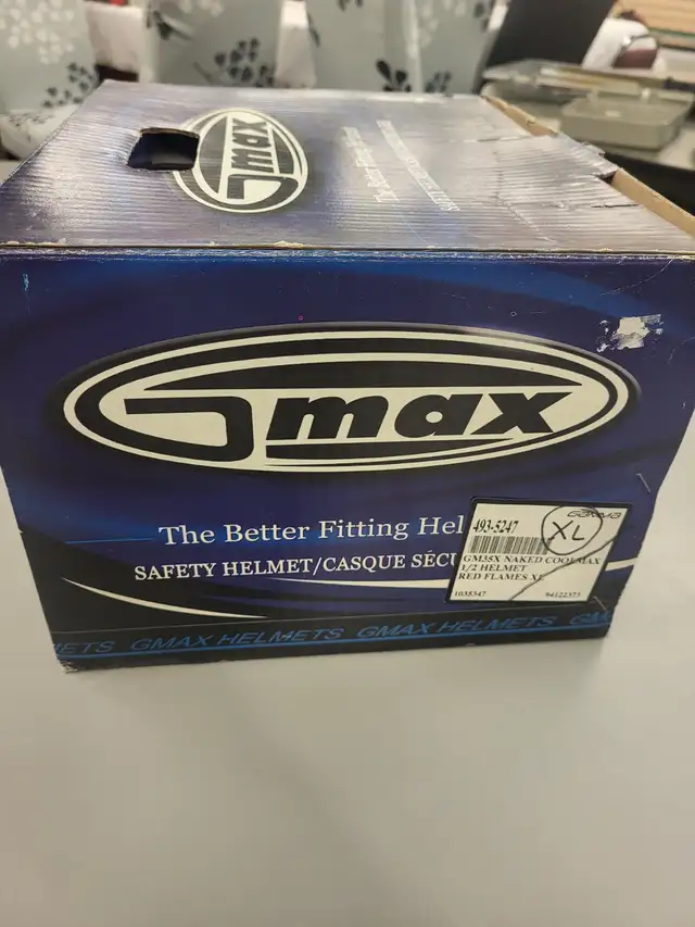 GMAX Naked Cool Max motorcycle half helmet, BRAND NEW. in Other in Edmonton - Image 4