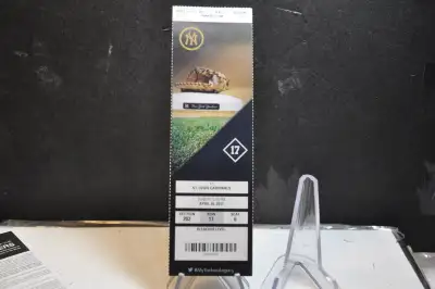BASEBALL TICKET SUB CHOOSE FROM THE LIST BELOW, View more