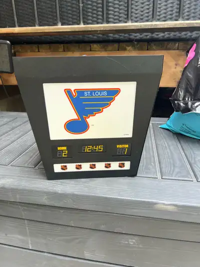 ST.Louis Blues Vintage  Scoreboard  Hockey Light, View more