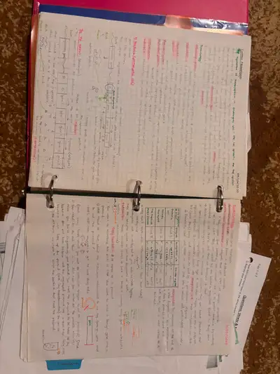 Handwritten Notes (Gr 12 Biology, Physics, Advanced Functions), View more