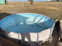 13’ round (14-sided) above ground pool