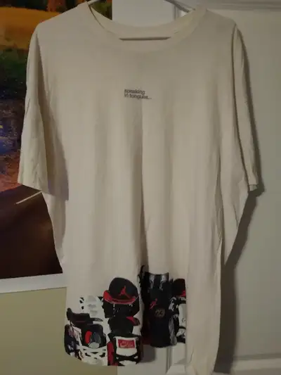 Michael Jordan - jordan brand t shirt - speaking in tongues, View more