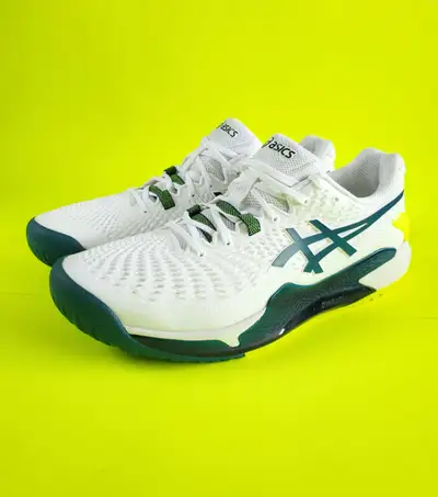 New Tennis Shoes - MEN'S - ASICS GEL RESOLUTION 9 - White color, View more