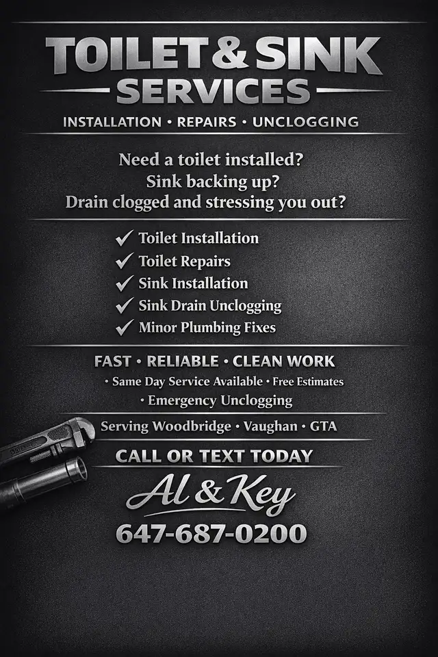TOILET AND SINK FIXES!!!527572059680952321