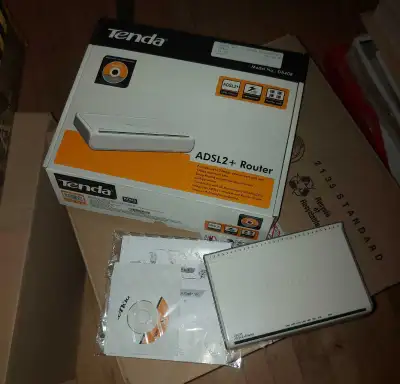 Tenda model number D840R. Used for 1 month. Complete in the box. We decided to go high speed. ***Don...