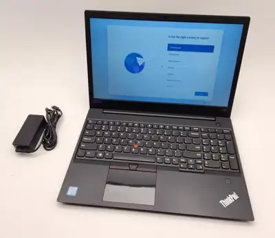 Laptop Lenovo Thinkpad E580 intel core i5 2.5 ghz Ram 8 gb Disk 256 GB SSD Ecran 15.6 inch en Parfai...