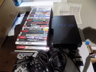 PS2 game/console package, View more